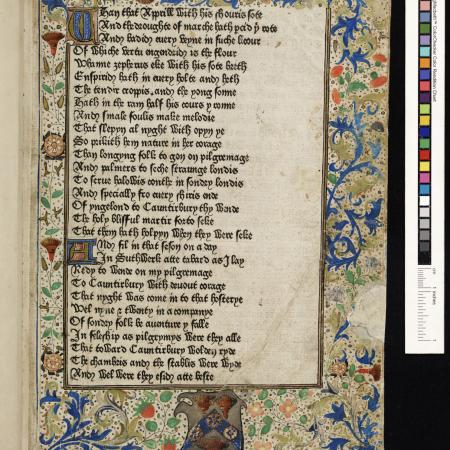 Caxton' Chaucer