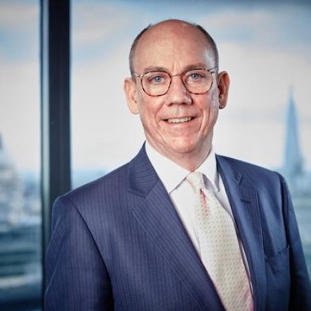 Michael Jary CBE at OC&C Strategy Consultants Michael Jary CBE in his office