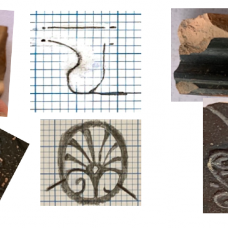 Photographs, drawings and measurements of Hellenistic pottery - Photo: ©Lars Hofflin