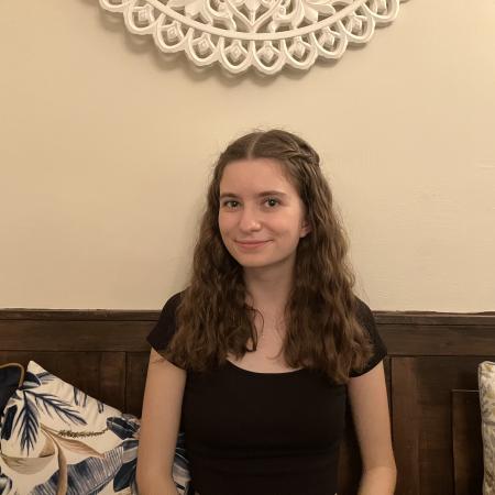 Cesca Kent young woman in an indoors setting