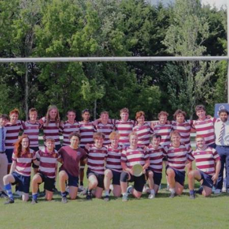 Winning team at Iffley